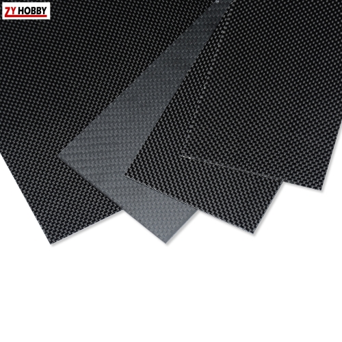 1mm Thickness Carbon Fiber Plate/Panel/Sheet Glossy 3K Plain Weave