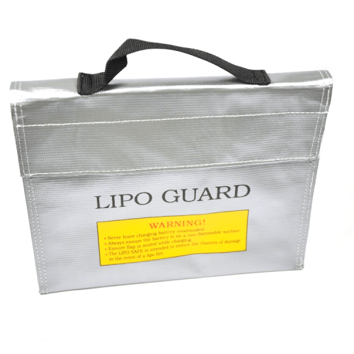 Fireproof 23.5 x18 x 6.5cm RC Lipo Battery Safe Bag