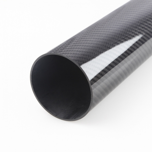 Length 500mm Carbon Fiber Tube  - ID 76mm OD 80mm
