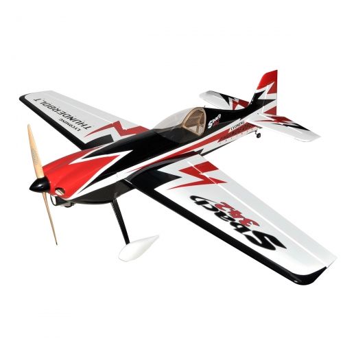 Sbach342 55inch RC Airplane Fuselage 3D Fix Wing Wooden Model Plane Frame